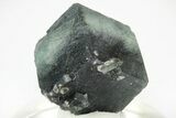 Cubic Fluorite Crystal w/ Jamesonite Inclusions - Yaogangxian Mine #215763-1
